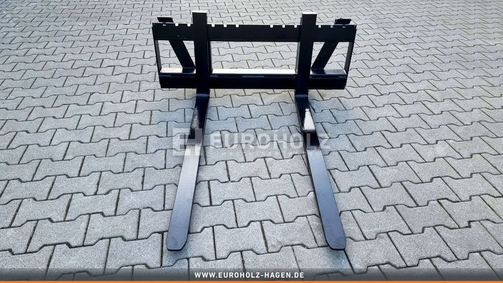 EUROHOLZ Palettengabel Euroaufnahme 1200 mm 2 t  - Fourches pour Engins de chantier: photos 1 EUROHOLZ Palettengabel Euroaufnahme 1200 mm 2 t  - Fourches pour Engins de chantier: photos 1