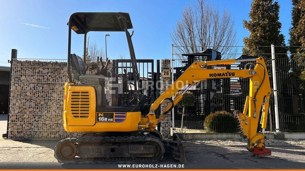 Komatsu Minibagger PC 16 R-3HS, Schnellwechsler MS01 - Mini pelle: photos 5 Komatsu Minibagger PC 16 R-3HS, Schnellwechsler MS01 - Mini pelle: photos 5