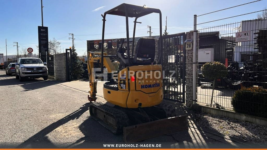Komatsu Minibagger PC 16 R-3HS, Schnellwechsler MS01 - Mini pelle: photos 3 Komatsu Minibagger PC 16 R-3HS, Schnellwechsler MS01 - Mini pelle: photos 3