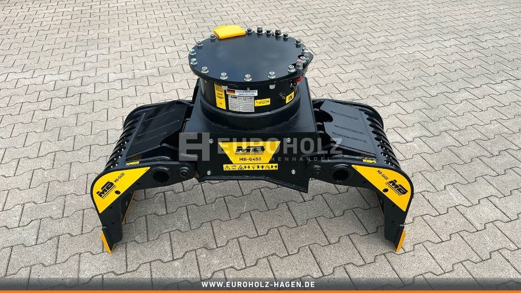 Sortiergreifer MB Crusher MB-G450 S4 3,5-5,5 t - Grappin pour Engins de chantier: photos 1 Sortiergreifer MB Crusher MB-G450 S4 3,5-5,5 t - Grappin pour Engins de chantier: photos 1