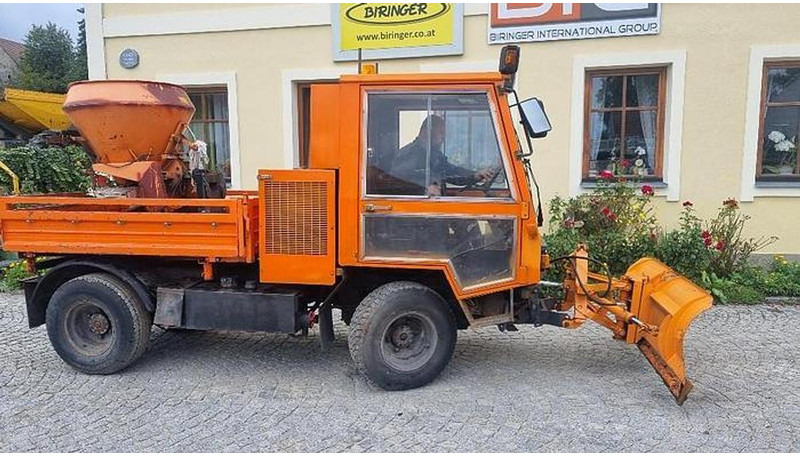 Boki HY1350 Kommunalfahrzeug mit Schneepflug und Sand / Salzstreuer - Motoculteur: photos 1 Boki HY1350 Kommunalfahrzeug mit Schneepflug und Sand / Salzstreuer - Motoculteur: photos 1