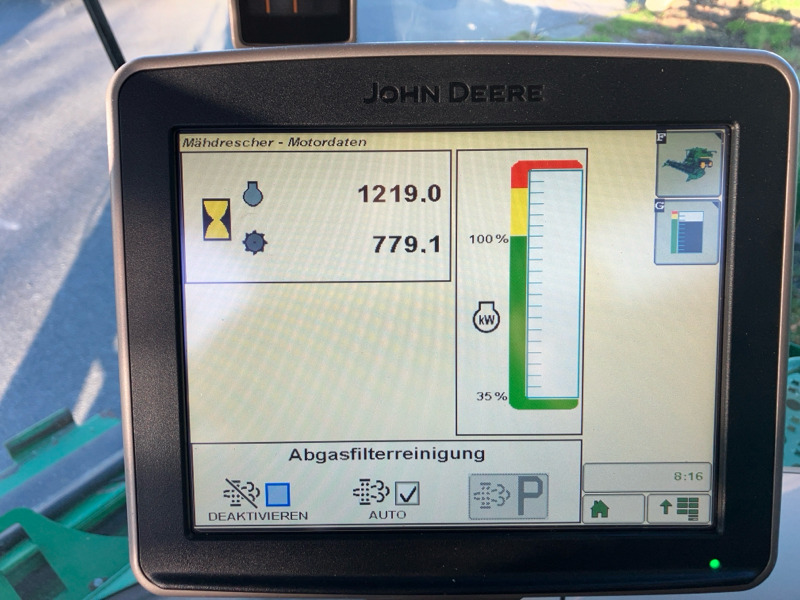 Moissonneuse-batteuse John Deere T670i mit 630X Schneidwerk: photos 11 Moissonneuse-batteuse John Deere T670i mit 630X Schneidwerk: photos 11