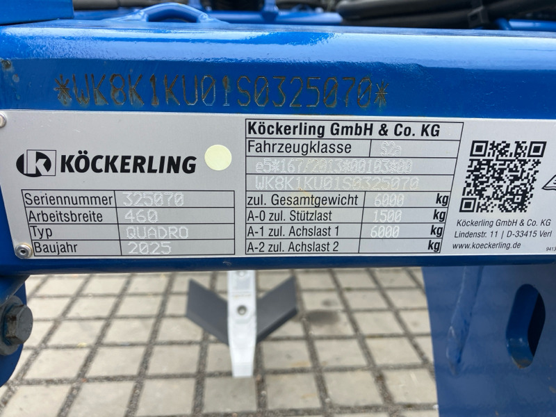 Köckerling Quadro 460 - Bineuse: photos 2 Köckerling Quadro 460 - Bineuse: photos 2