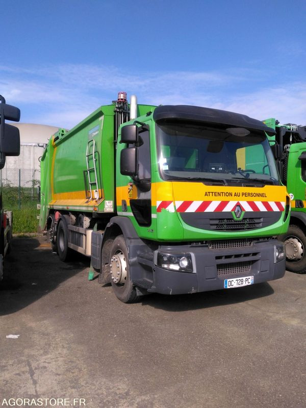 Benne à ordures ménagères Renault Eurovoirie Terberg - Benne à ordures ménagères: photos 2 Benne à ordures ménagères Renault Eurovoirie Terberg - Benne à ordures ménagères: photos 2