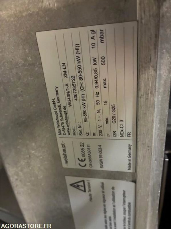 Bruleur chaudière gaz - Outil/ Équipement: photos 2 Bruleur chaudière gaz - Outil/ Équipement: photos 2