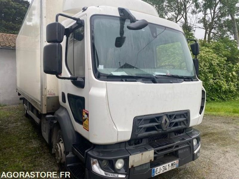 CAMION FOURGON HAYON RENAULT D12 - 2017 - 260 000km - Camion fourgon: photos 1 CAMION FOURGON HAYON RENAULT D12 - 2017 - 260 000km - Camion fourgon: photos 1