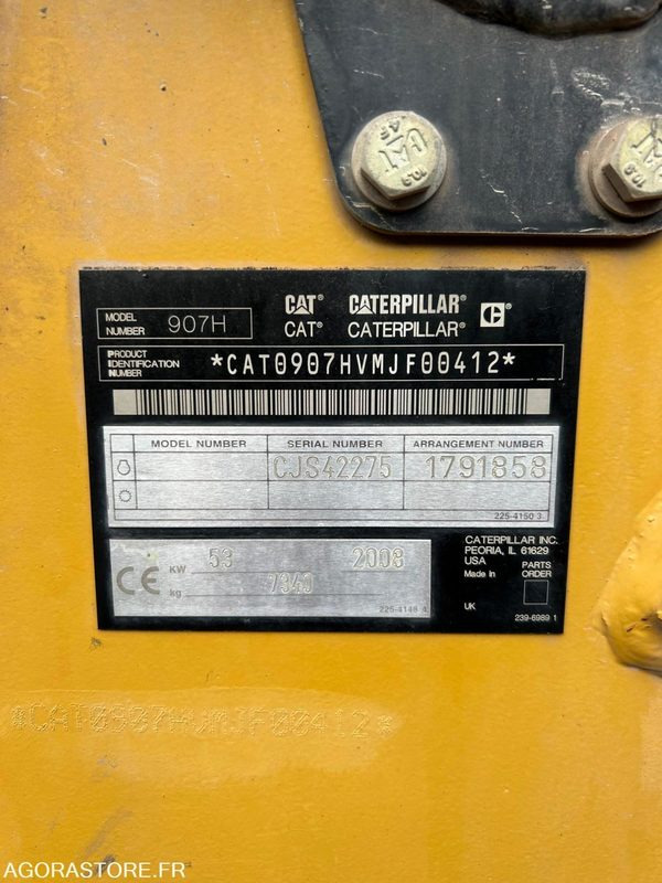 CHARGEUR SUR PNEUS CATERPILLAR 2008 6022H - Chargeuse: photos 5 CHARGEUR SUR PNEUS CATERPILLAR 2008 6022H - Chargeuse: photos 5