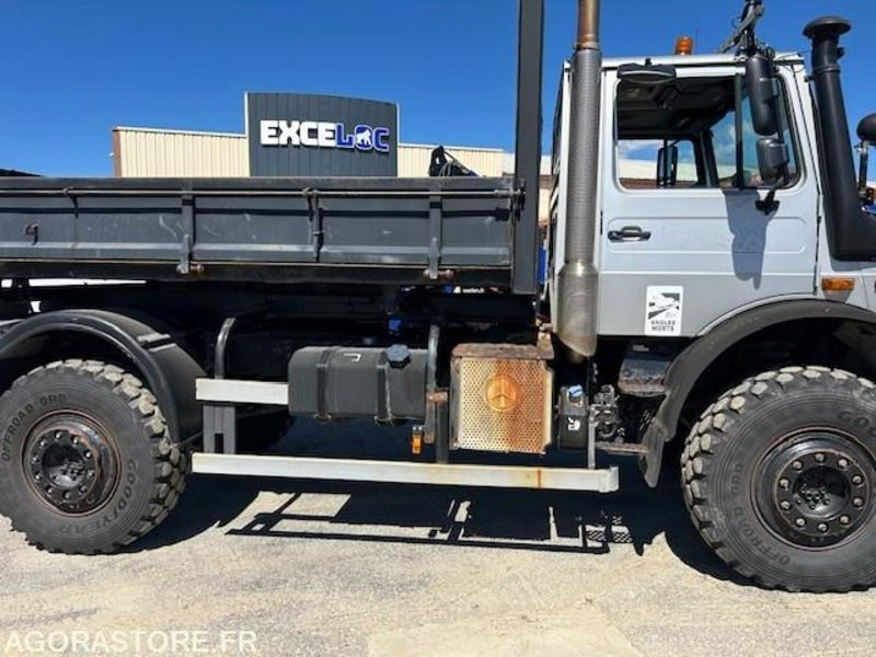 CAMION 4X4 MERCEDES UNIMOG U5000 2009 62289 KM 4667 HEURES + ETRAV SICOMETAL GM1 - Camion: photos 3 CAMION 4X4 MERCEDES UNIMOG U5000 2009 62289 KM 4667 HEURES + ETRAV SICOMETAL GM1 - Camion: photos 3