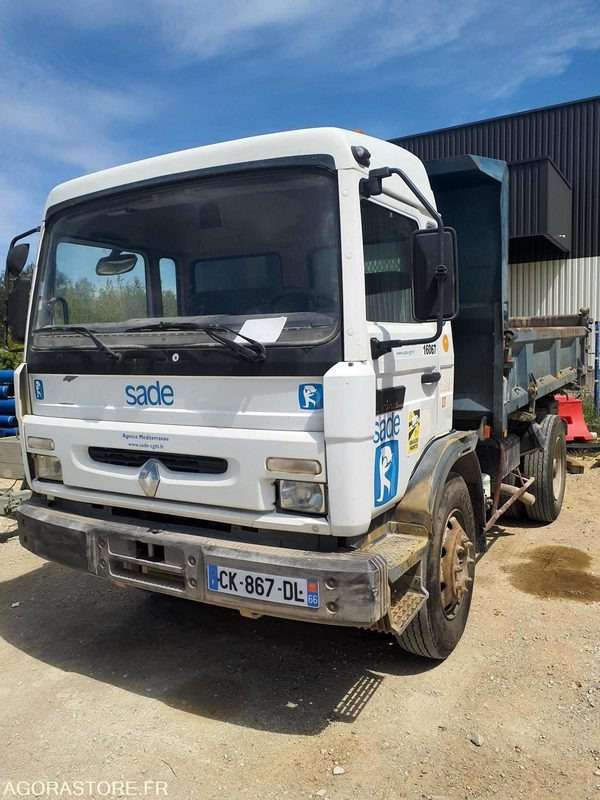 CAMION 4x2 BI- BENNE RENAULT M180 - 1999 / 386 099 KM - Camion: photos 1 CAMION 4x2 BI- BENNE RENAULT M180 - 1999 / 386 099 KM - Camion: photos 1