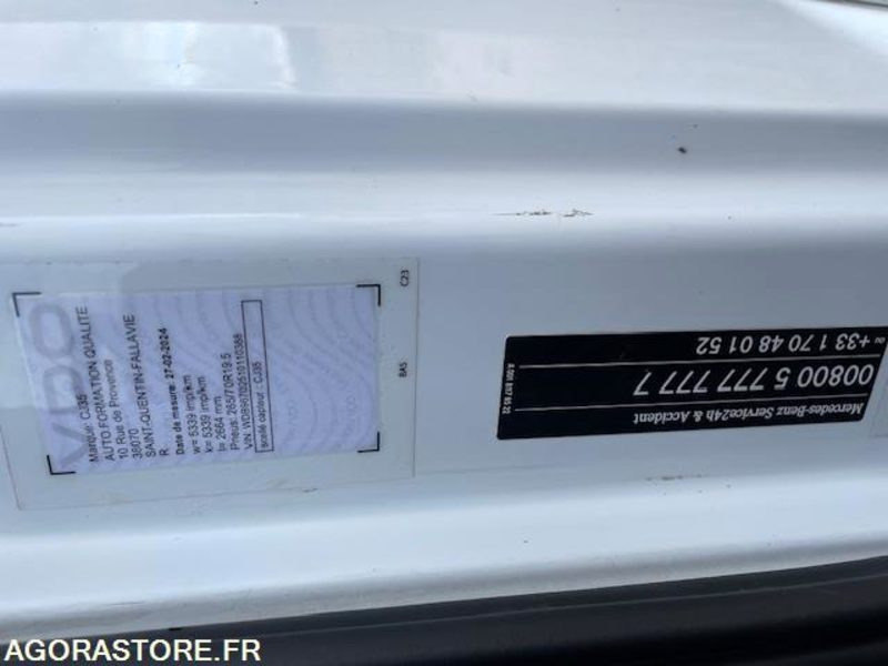 Camion Mercedes Atego 2017 Boite automatique: photos 17