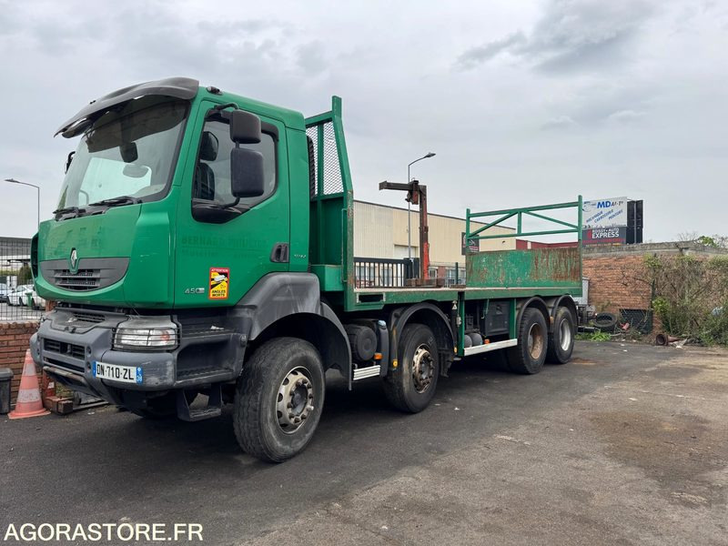 RENAULT 8x4 - KERAX 450 DXI PLATEAU - 2008 / 418000 KM - Camion: photos 3 RENAULT 8x4 - KERAX 450 DXI PLATEAU - 2008 / 418000 KM - Camion: photos 3