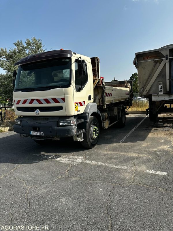 RENAULT KERAX260 4X2 BIBENNE + GRAIVILLONEUR - 2005 / 401859 KM (MN524) - Camion: photos 2 RENAULT KERAX260 4X2 BIBENNE + GRAIVILLONEUR - 2005 / 401859 KM (MN524) - Camion: photos 2
