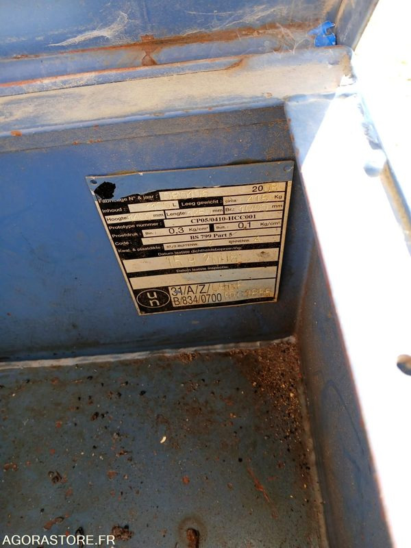 Cuve gazole métallique avec distributeur Bollaert - Matériel de chantier: photos 3 Cuve gazole métallique avec distributeur Bollaert - Matériel de chantier: photos 3