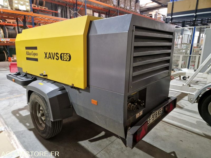 Compresseur Atlas Copco XAVS186 ST4 - 656 HEURES (EF918WS) - Engins de chantier: photos 4 Compresseur Atlas Copco XAVS186 ST4 - 656 HEURES (EF918WS) - Engins de chantier: photos 4