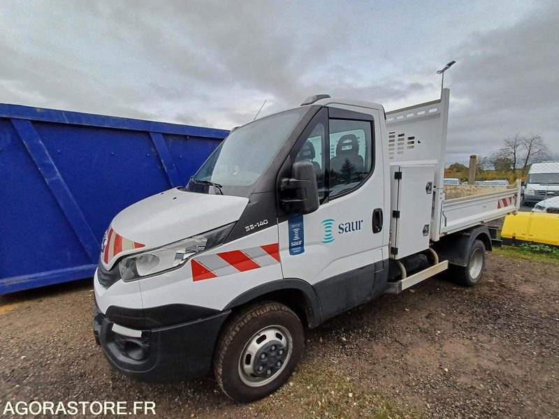 IVECO DAILY 35C14 BENNE - 2018 / 125 000 KM - Véhicule utilitaire benne: photos 1 IVECO DAILY 35C14 BENNE - 2018 / 125 000 KM - Véhicule utilitaire benne: photos 1