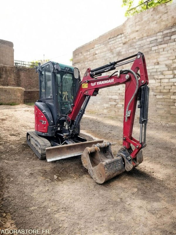 MINI PELLE SUR CHENILLE YANMAR VIO23-6 - Mini pelle: photos 2 MINI PELLE SUR CHENILLE YANMAR VIO23-6 - Mini pelle: photos 2