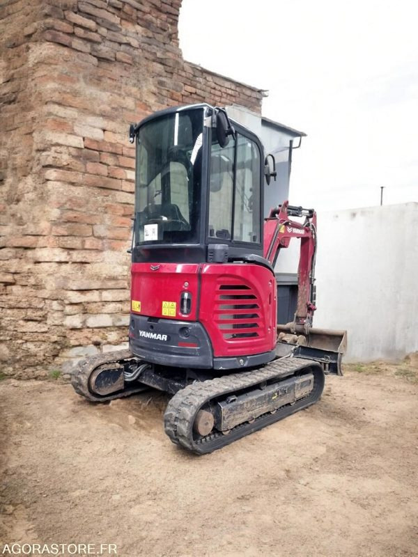 MINI PELLE SUR CHENILLE YANMAR VIO23-6 - Mini pelle: photos 1 MINI PELLE SUR CHENILLE YANMAR VIO23-6 - Mini pelle: photos 1