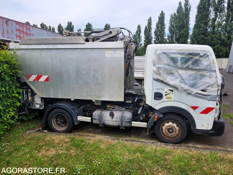 Mini benne à ordures ménagères NISSAN DIESEL AK-906-PP POUR PIECES - Benne à ordures ménagères: photos 2 Mini benne à ordures ménagères NISSAN DIESEL AK-906-PP POUR PIECES - Benne à ordures ménagères: photos 2