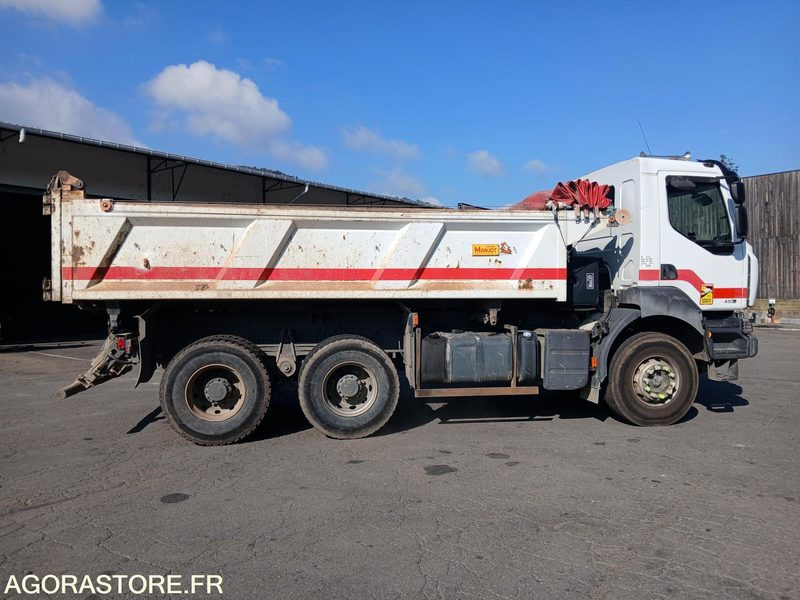RENAULT 6x4 450 KERAX BENNE CARRE - 2007 / 477518 KM - AK-187-GJ (M5987) - Camion benne: photos 1 RENAULT 6x4 450 KERAX BENNE CARRE - 2007 / 477518 KM - AK-187-GJ (M5987) - Camion benne: photos 1