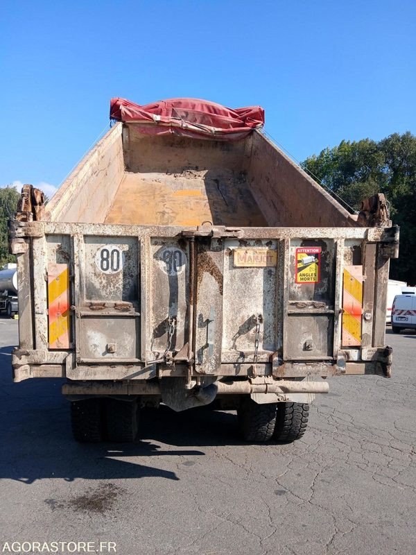 RENAULT 6x4 450 KERAX BENNE CARRE - 2007 / 477518 KM - AK-187-GJ (M5987) - Camion benne: photos 5 RENAULT 6x4 450 KERAX BENNE CARRE - 2007 / 477518 KM - AK-187-GJ (M5987) - Camion benne: photos 5