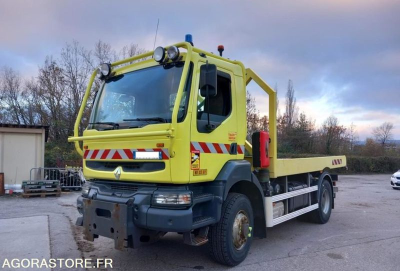 RENAULT KERAX 4x4 - 19T - 2003 - 320 000KM - Camion plateau: photos 2 RENAULT KERAX 4x4 - 19T - 2003 - 320 000KM - Camion plateau: photos 2