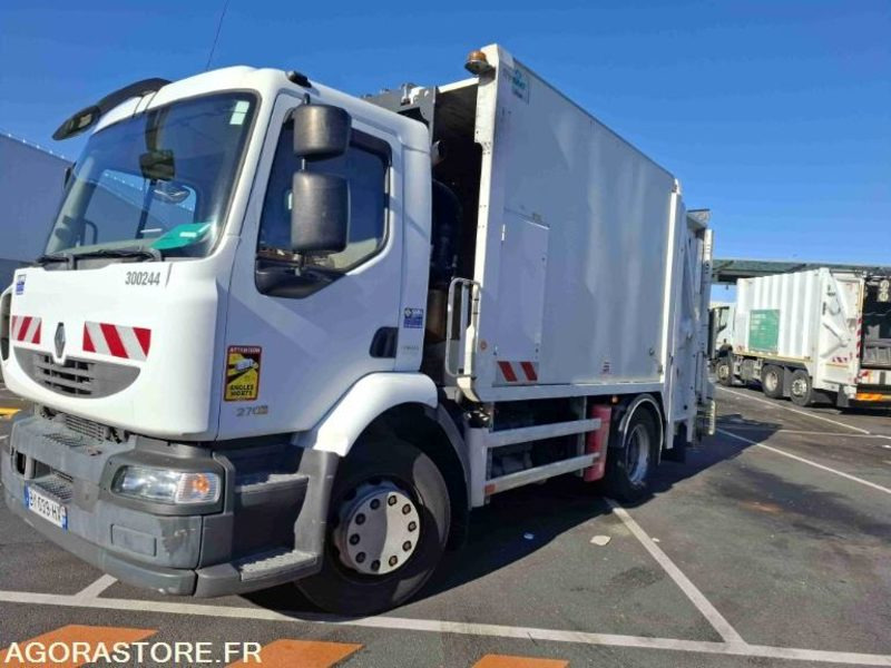RENAULT MIDLUM 270 BOM 12.80m3 SEMAT CARGOPAC II V.E - 2011/159344 KM (BY039HX) - Benne à ordures ménagères: photos 2 RENAULT MIDLUM 270 BOM 12.80m3 SEMAT CARGOPAC II V.E - 2011/159344 KM (BY039HX) - Benne à ordures ménagères: photos 2