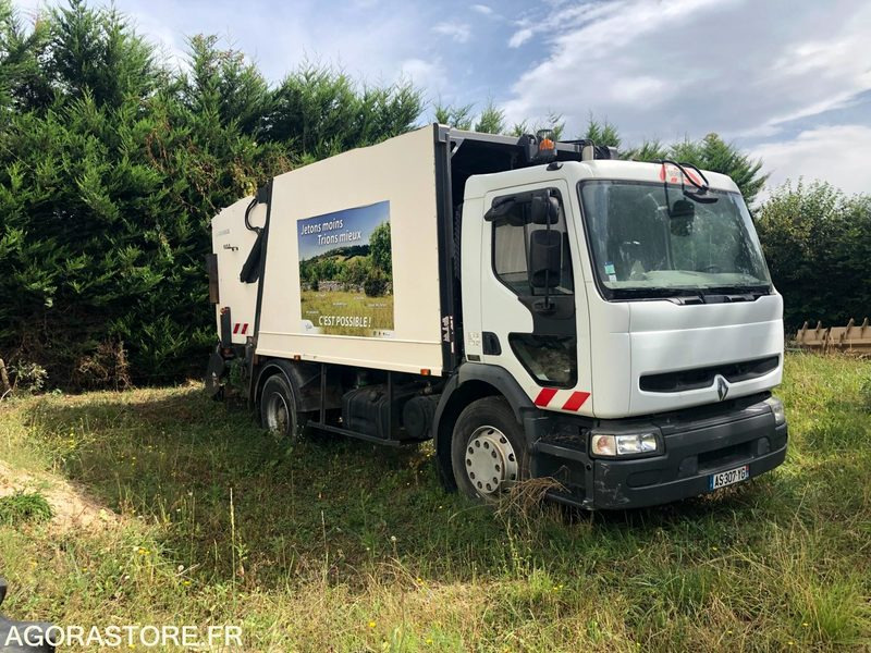 RENAULT PREMIUM 270 DCI - 2002 / 305 609 KM - Benne à ordures ménagères: photos 2 RENAULT PREMIUM 270 DCI - 2002 / 305 609 KM - Benne à ordures ménagères: photos 2