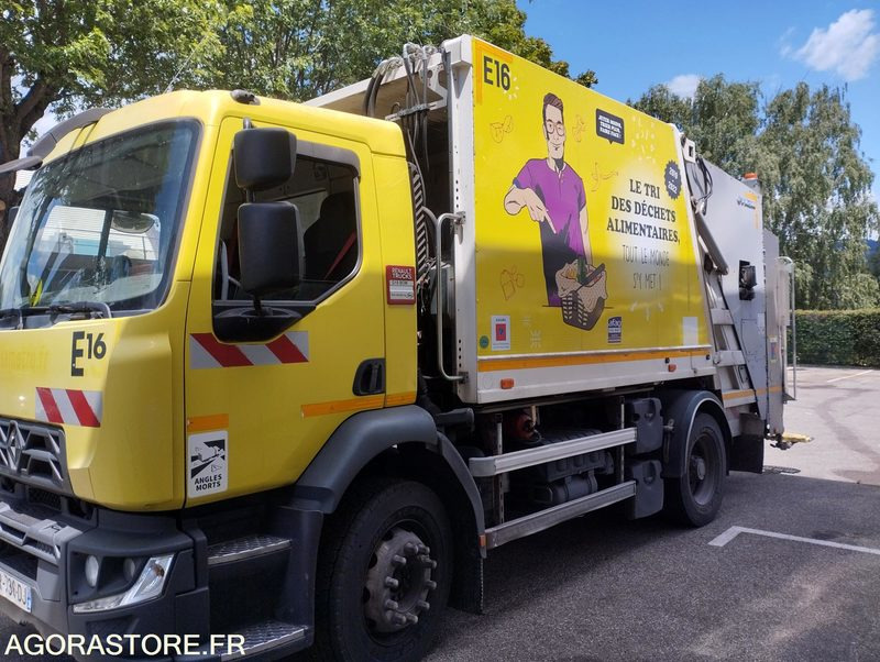 RENAULT TRUCKS D19T-DTI 8_280_BOM _DR-736_DJ - Benne à ordures ménagères: photos 3 RENAULT TRUCKS D19T-DTI 8_280_BOM _DR-736_DJ - Benne à ordures ménagères: photos 3
