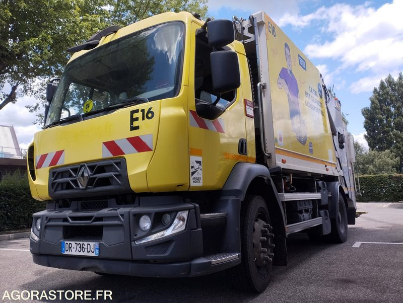RENAULT TRUCKS D19T-DTI 8_280_BOM _DR-736_DJ - Benne à ordures ménagères: photos 2 RENAULT TRUCKS D19T-DTI 8_280_BOM _DR-736_DJ - Benne à ordures ménagères: photos 2