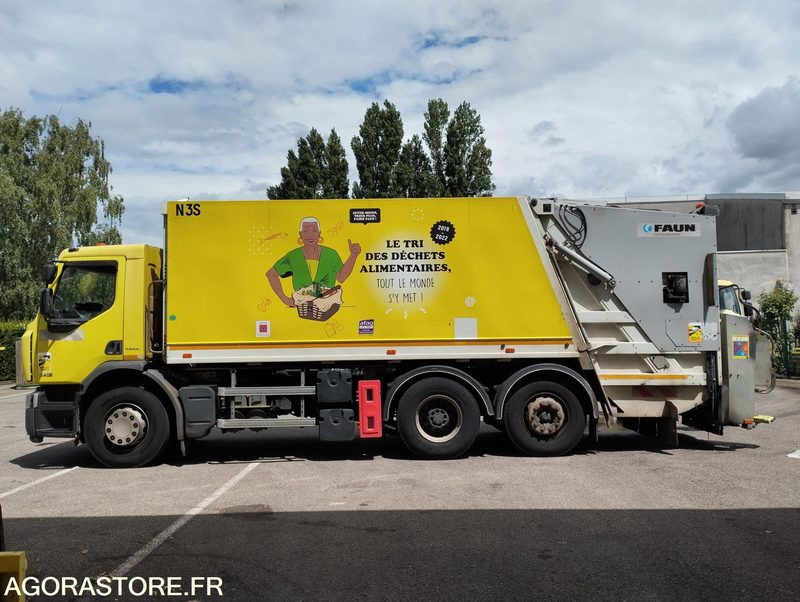 RENAULT TRUCKS PREMIUM 26T 6X2*4 DXi 340cv BOM 2012 _ CL-531-PG - Benne à ordures ménagères: photos 2 RENAULT TRUCKS PREMIUM 26T 6X2*4 DXi 340cv BOM 2012 _ CL-531-PG - Benne à ordures ménagères: photos 2