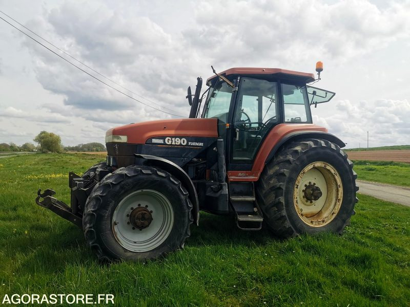 TRACTEUR AGRICOLE FIATAGRI G190 - 11 900 heures - 1994 - Tracteur agricole: photos 5 TRACTEUR AGRICOLE FIATAGRI G190 - 11 900 heures - 1994 - Tracteur agricole: photos 5