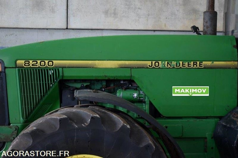 Tracteur Agricole/Forrestier John Deere 8200 - Tracteur agricole: photos 4 Tracteur Agricole/Forrestier John Deere 8200 - Tracteur agricole: photos 4