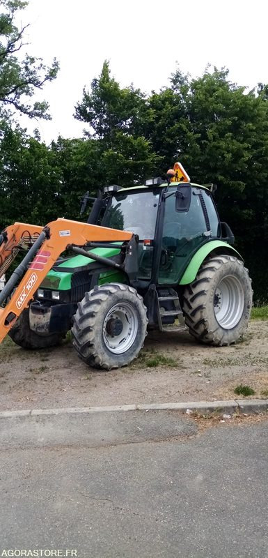 Tracteur Deutz Agrotron 80 avec chargeur MX 100 - Tracteur agricole: photos 2 Tracteur Deutz Agrotron 80 avec chargeur MX 100 - Tracteur agricole: photos 2