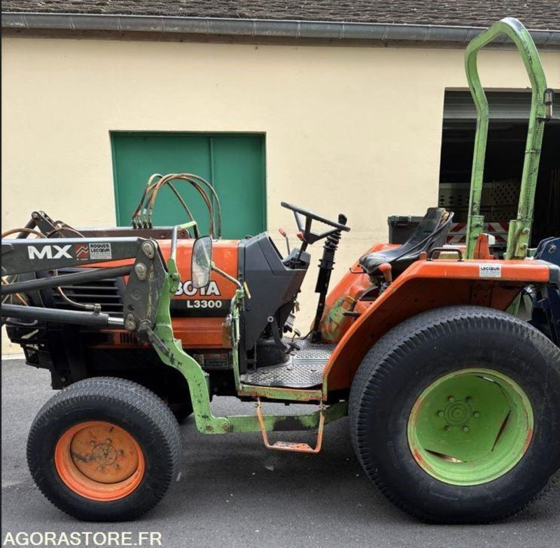 Tracteur Kubota L3300 - lot 149 - Tracteur agricole: photos 3 Tracteur Kubota L3300 - lot 149 - Tracteur agricole: photos 3