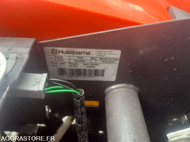 Tracteur tondeuse Husqvarna RIDER R214TC - Motofaucheuse: photos 5 Tracteur tondeuse Husqvarna RIDER R214TC - Motofaucheuse: photos 5