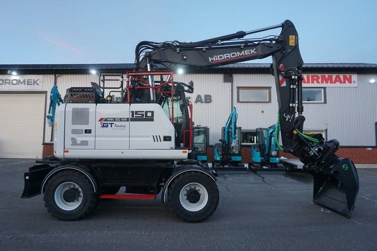 Hidromek HMK 150WR-5 - Pelle sur pneus: photos 5 Hidromek HMK 150WR-5 - Pelle sur pneus: photos 5