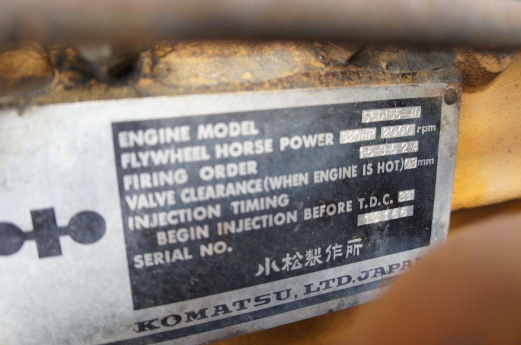 Bulldozer Komatsu D 155 A-1: photos 20 Bulldozer Komatsu D 155 A-1: photos 20