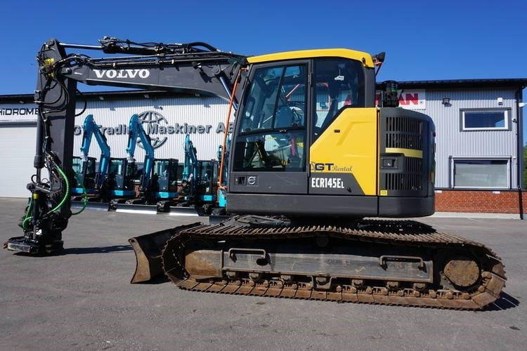 Volvo ECR 145EL - Pelle sur chenille: photos 5 Volvo ECR 145EL - Pelle sur chenille: photos 5