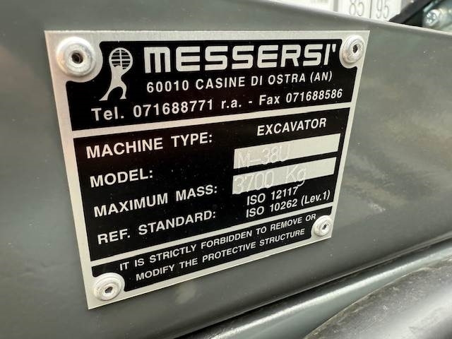 Mini pelle neuf Messersi M38-U: photos 6
