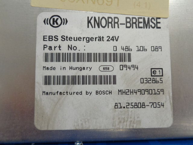 MAN EBS control unit - Bloc de gestion pour Camion: photos 3 MAN EBS control unit - Bloc de gestion pour Camion: photos 3