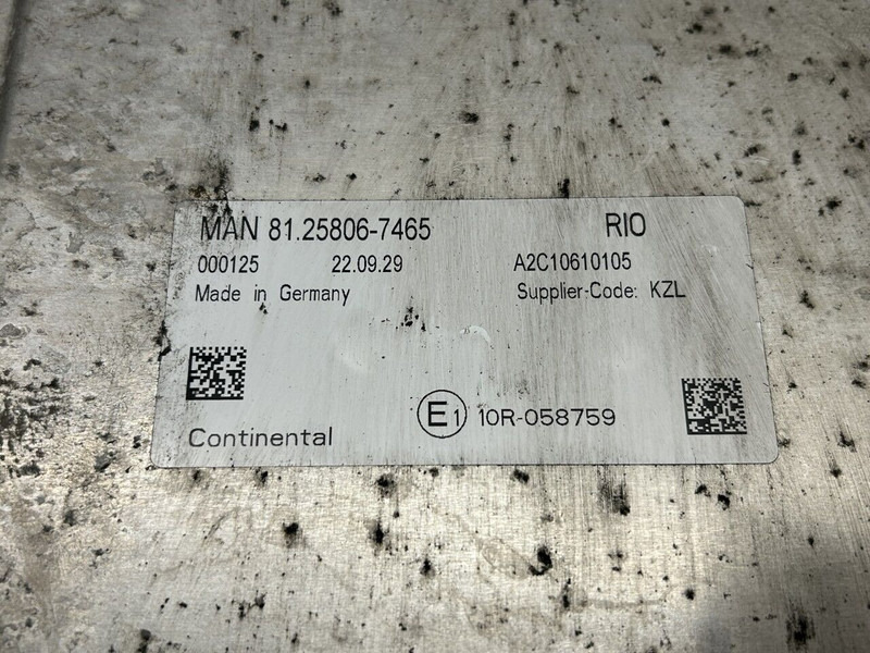 MAN RIO - Bloc de gestion pour Camion: photos 4 MAN RIO - Bloc de gestion pour Camion: photos 4