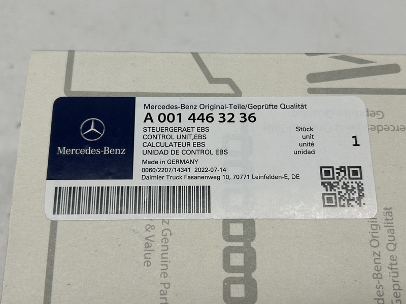 Mercedes-Benz BRAND NEW OEM EBS - Bloc de gestion pour Camion: photos 4 Mercedes-Benz BRAND NEW OEM EBS - Bloc de gestion pour Camion: photos 4
