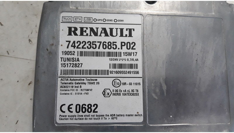 Renault T - Bloc de gestion pour Camion: photos 4 Renault T - Bloc de gestion pour Camion: photos 4