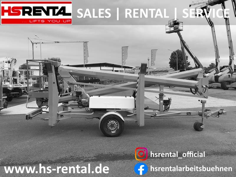 Niftylift 170HE elektro 17m (1837) - Nacelle sur remorque: photos 1 Niftylift 170HE elektro 17m (1837) - Nacelle sur remorque: photos 1