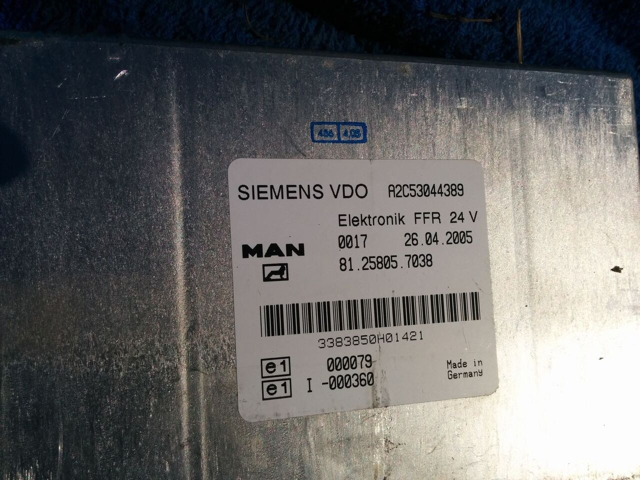 MAN IDSMS-2 WABCO 4461702000.\4462100070. BUS 81.25811.-7015 4461702000 MAN CYTI - Bloc de gestion pour Bus: photos 3 MAN IDSMS-2 WABCO 4461702000.\4462100070. BUS 81.25811.-7015 4461702000 MAN CYTI - Bloc de gestion pour Bus: photos 3
