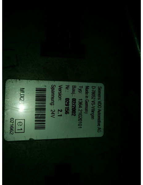 Neoplan MUX2-B - Bloc de gestion: photos 4 Neoplan MUX2-B - Bloc de gestion: photos 4