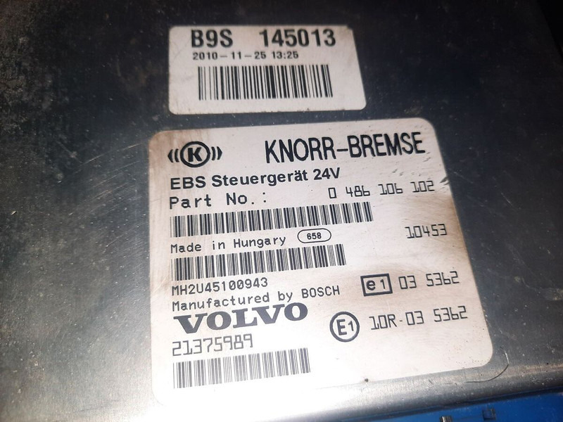 Scania 0486106065. 0486106026. 0486106028. 0486106041. - Bloc de gestion: photos 2 Scania 0486106065. 0486106026. 0486106028. 0486106041. - Bloc de gestion: photos 2