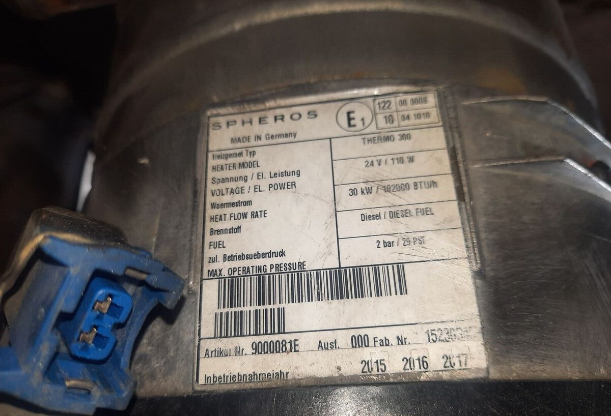 Scania Spheros Thermo 300 Scania Volvo. MAN. - Chauffage/ Ventilation pour Bus: photos 4 Scania Spheros Thermo 300 Scania Volvo. MAN. - Chauffage/ Ventilation pour Bus: photos 4