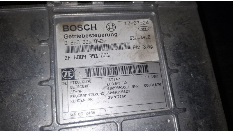 Scania кпп 602С .0260001031 . 032. 041. - Bloc de gestion: photos 4 Scania кпп 602С .0260001031 . 032. 041. - Bloc de gestion: photos 4