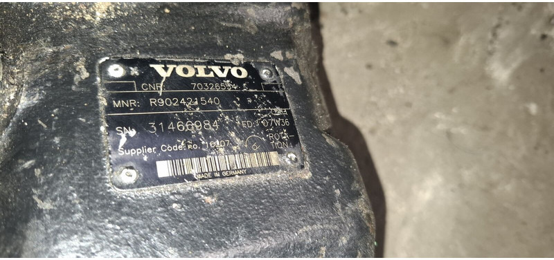 Volvo R902559690/ . R902421540 - Pompe hydraulique: photos 2 Volvo R902559690/ . R902421540 - Pompe hydraulique: photos 2